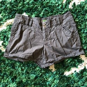 Anthropologie gray casual shorts size 4